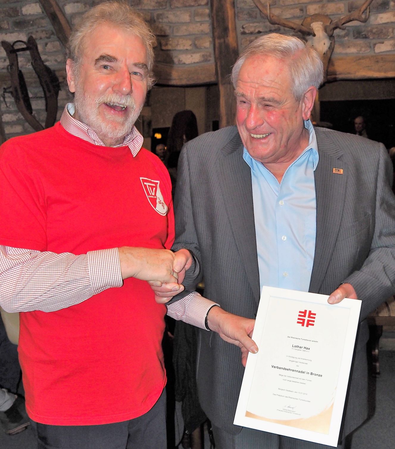 Ehrung Lothar Hax Ehrung Lothar Hax