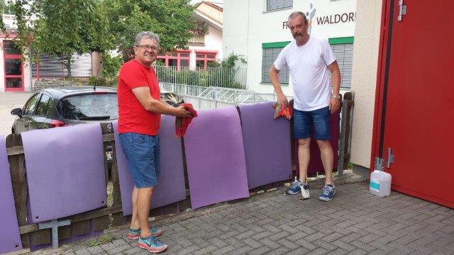 Mattenreinigung 2017