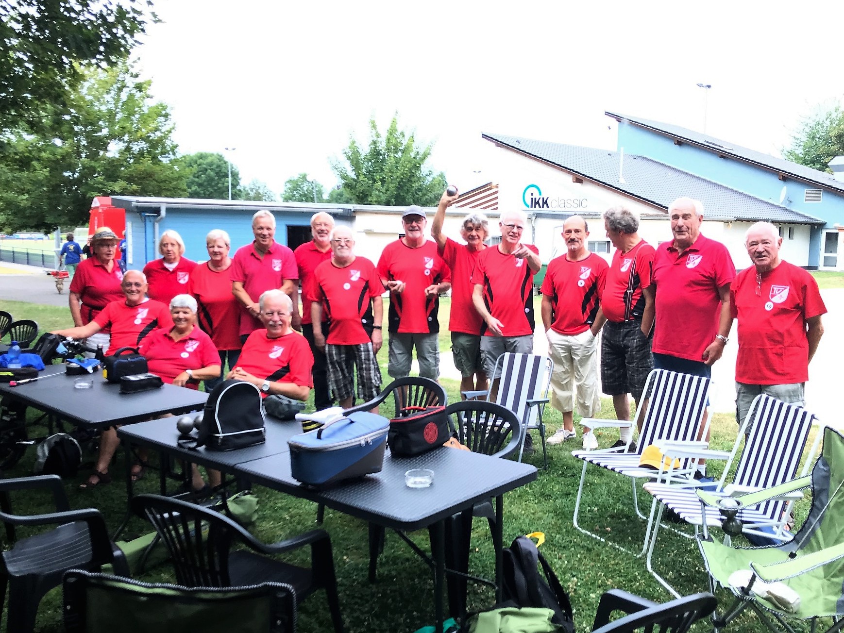 Bouleturnier in Menden 2022 Mannschaft