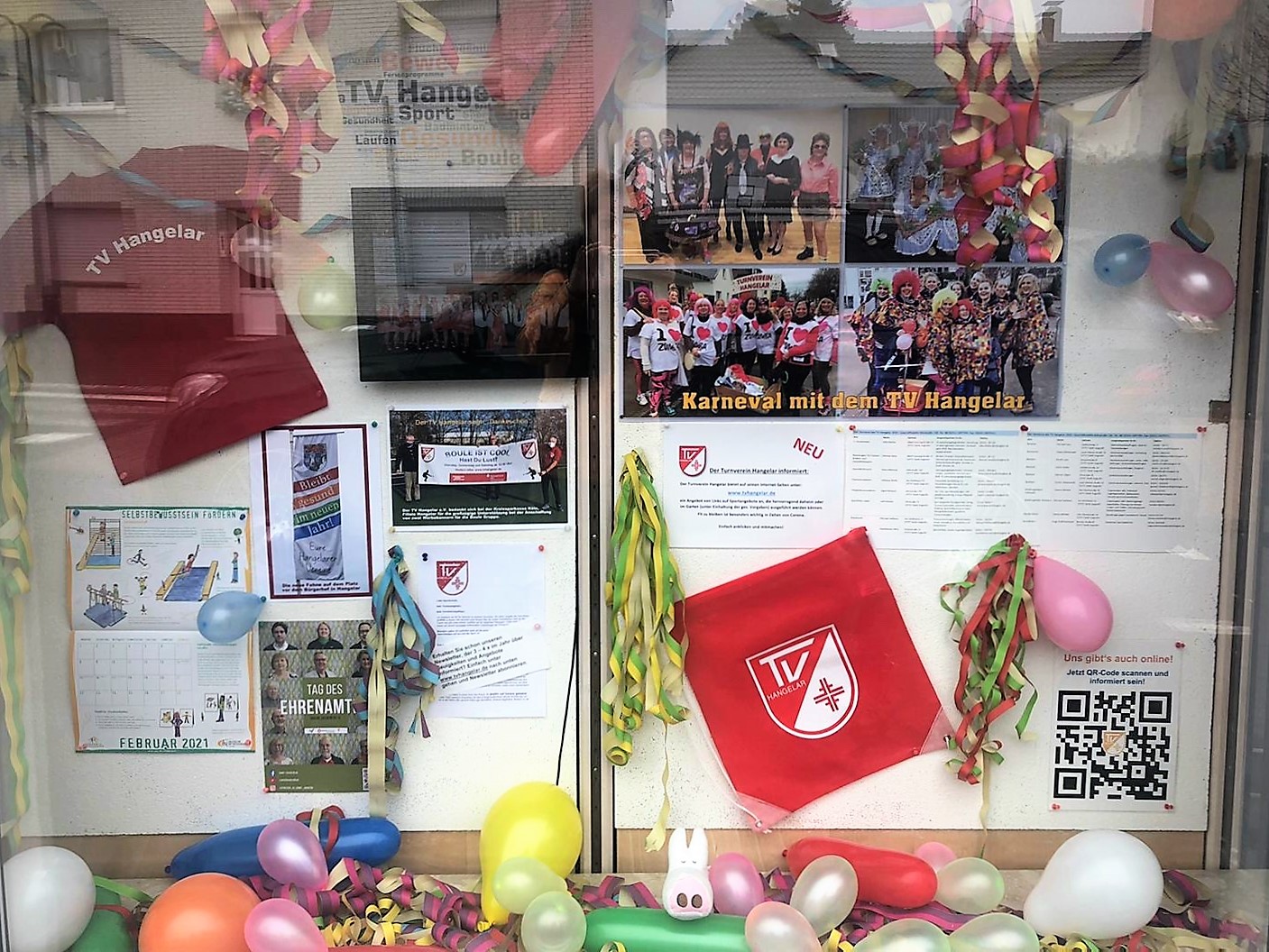 Karnevalsschaufenster 2021