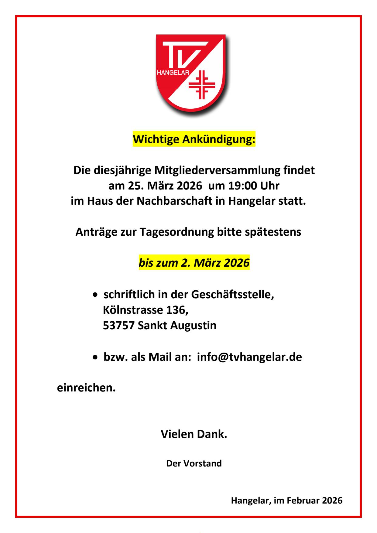 MV 2026  Anträge stellen